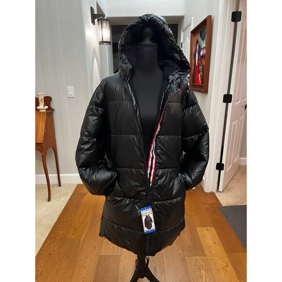 Hunter Puffer Jacket w/ Hood & Fleece Trim (Size L) - Picture 8 of 15